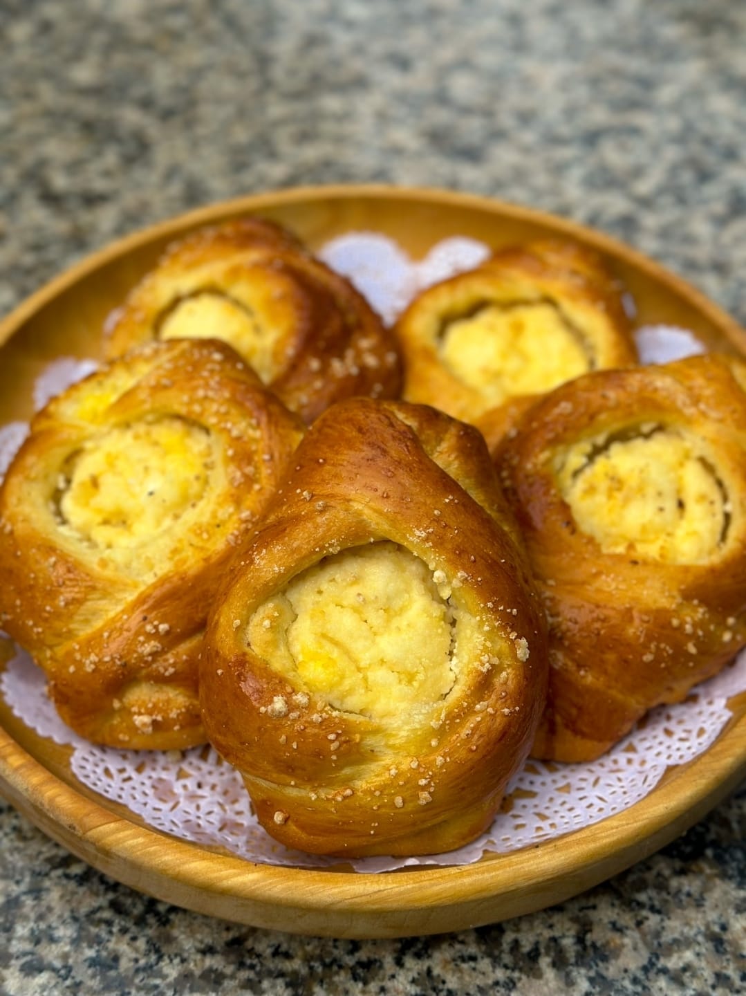 Булочки с творогом